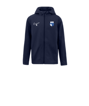 Veste de pluie Nike Academy 25 enfants bleu F410 