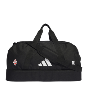 adidas Tiro League Duffel Bag Gr. M Schwarz Weiss