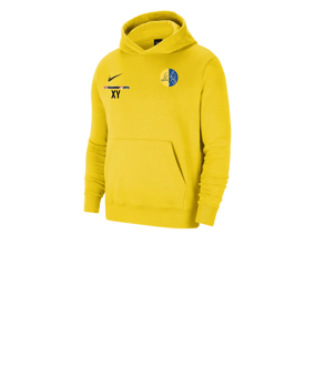 Nike Park 20 Fleece Hoody Kids Gelb Schwarz F719