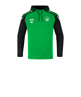 JAKO Performance Hoody Kids Grün Schwarz F221