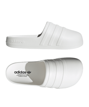 adidas Originals adilette AdiFOM Badelatsche Weiss - weiss