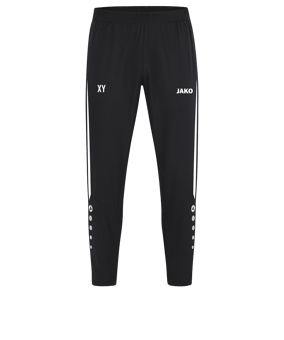 JAKO Power Freizeithose Schwarz Weiss F802