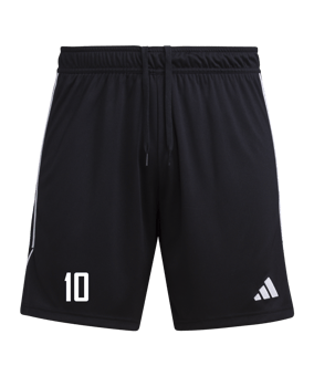 adidas Tiro 23 Short Schwarz Weiss