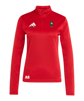 adidas Entrada 26 Training Sweatshirt Damen Rot
