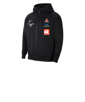 Nike Park 20 Fleece Kapuzenjacke Kids Schwarz F010