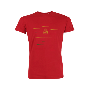 Merch Creator 2.0 T-Shirt Red | #lines