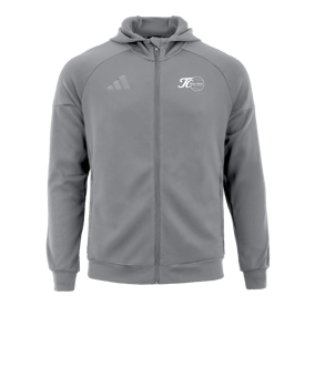 adidas Tiro 25 Travel Kapuzenjacke Grau