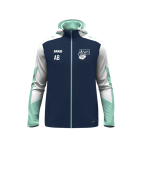 JAKO Dynamic Kapuzenjacke Blau F915