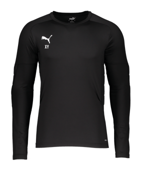 PUMA Torwart Shirt gepolstert Schwarz F03