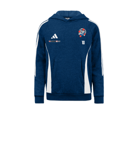 adidas Tiro 24 Hoody Blau Weiss