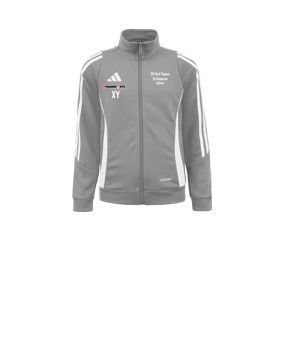 adidas Tiro 24 Trainingsjacke Kids Grau Weiss