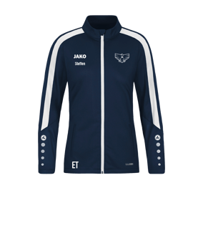 JAKO Power Polyesterjacke Damen Blau F900