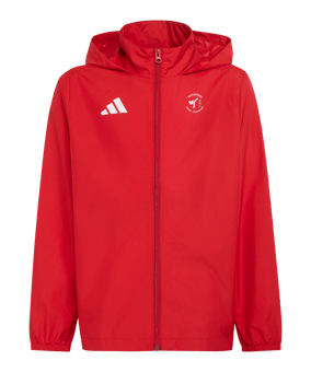 adidas Entrada 26 Jacke Kids Rot