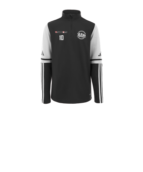 adidas Squadra 25 HalfZip Sweatshirt Kids Schwarz