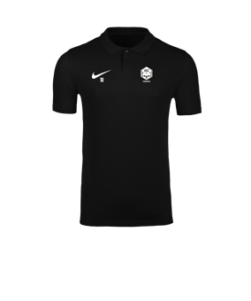 Polo coton noir adulte