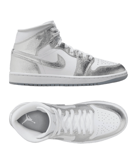 Jordan Air Jordan 1 Mid SE Dames Wit K100 - wit