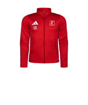 adidas Entrada 26 Trainingsjacke Kids Rot