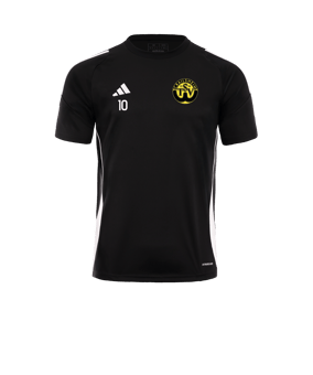 adidas Tiro 24 Trikot Schwarz Weiss