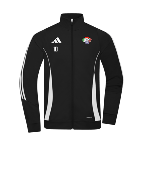 adidas Tiro 24 Trainingsjacke Schwarz Weiss