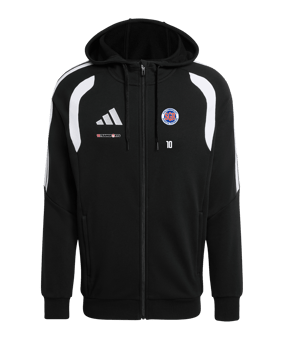 adidas Tiro 26 League Kapuzenjacke Schwarz