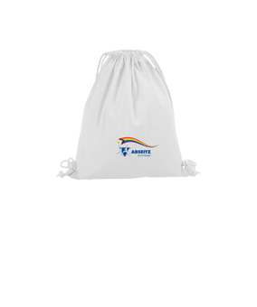 Merch Organic Premium Cotton Gymsack White | #logo4c