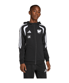 adidas Tiro 26 League Kapuzenjacke Kids Schwarz
