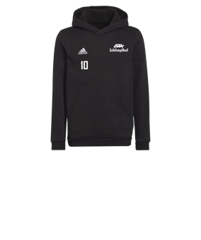 adidas Entrada 22 Hoody Kids Schwarz