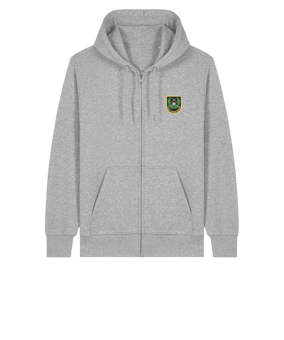 11tsmerch Merch Connector 2.0 Zip Sweatjacke Heather | #justlogo4c