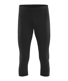 Craft Rush Leggings Schwarz F999999 - schwarz