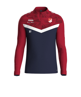 JAKO Iconic HalfZip Sweatshirt Kids Blau F901