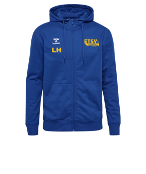 Hummel GO 2.0 Kapuzenjacke Blau F7045