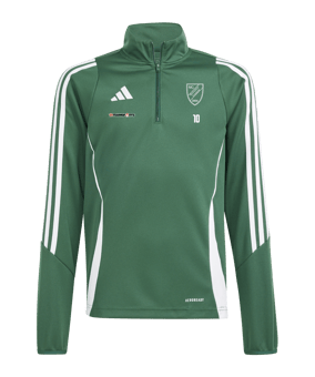 adidas Tiro 24 Trainingstop Kids Grün Weiss