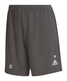adidas Entrada 22 Short Damen Grau