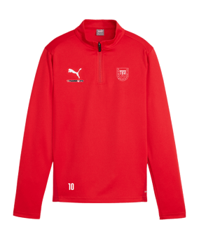 PUMA teamGOAL Training 1/4 Zip Sweatshirt Kids F01