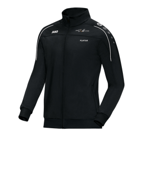 JAKO Classico Polyesterjacke Schwarz Weiss F08