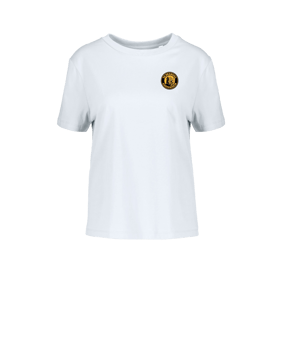 Merch Muser T-Shirt Women White  | #logo4c