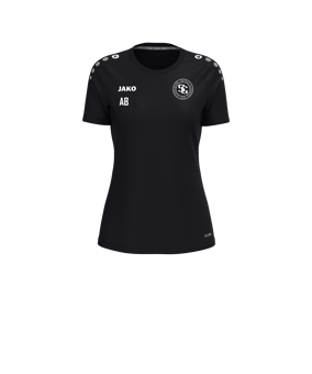 JAKO One T-Shirt Damen Schwarz F800