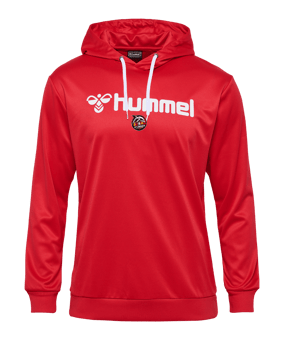 Hummel logo Sweat à capuche rouge F3062 
