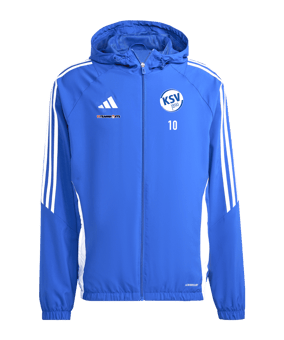 adidas Tiro 24 Windbreaker Blau