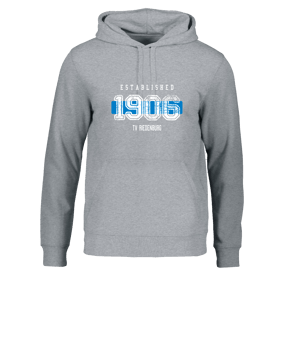 Merch Drummer 2.0 Hoody Heather Grey | #established