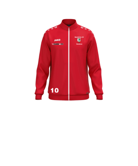 JAKO One Trainingsjacke Kids Rot F100