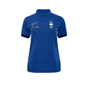 Nike Academy 25 Polo Damen Blau F463