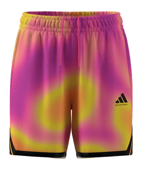 adidas Crazy Lite AOP Short Damen Rosa - rosa