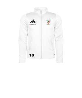 adidas Entrada 26 Trainingsjacke Kids Weiß