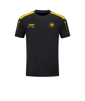 JAKO Power Trikot Schwarz Gelb F803