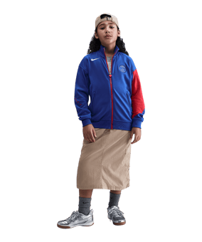 Nike Paris Saint-Germain Präsentationsjacke Kids Blau F405 - blau