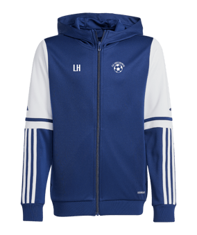 adidas Squadra 25 Kapuzenjacke Kids Blau
