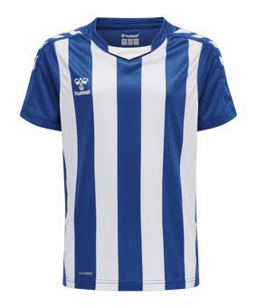 Hummel hmlCORE XK Stripped maglietta bambini  F7691 - blu