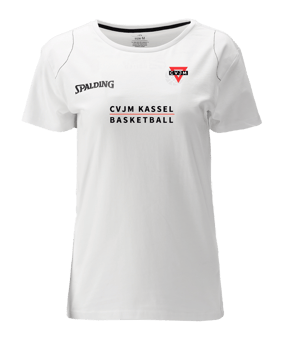 Spalding Essential T-Shirt Damen Weiss