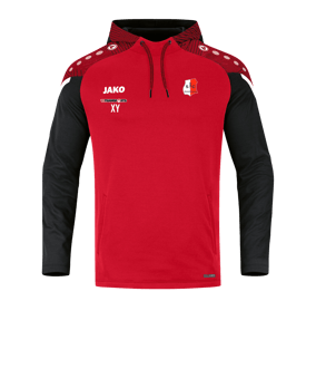 JAKO Performance Hoody Rot Schwarz F101